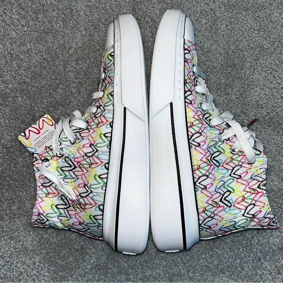 Women’s Skechers Multicolor High-Top Sneakers size 9 - Picture 4 of 5